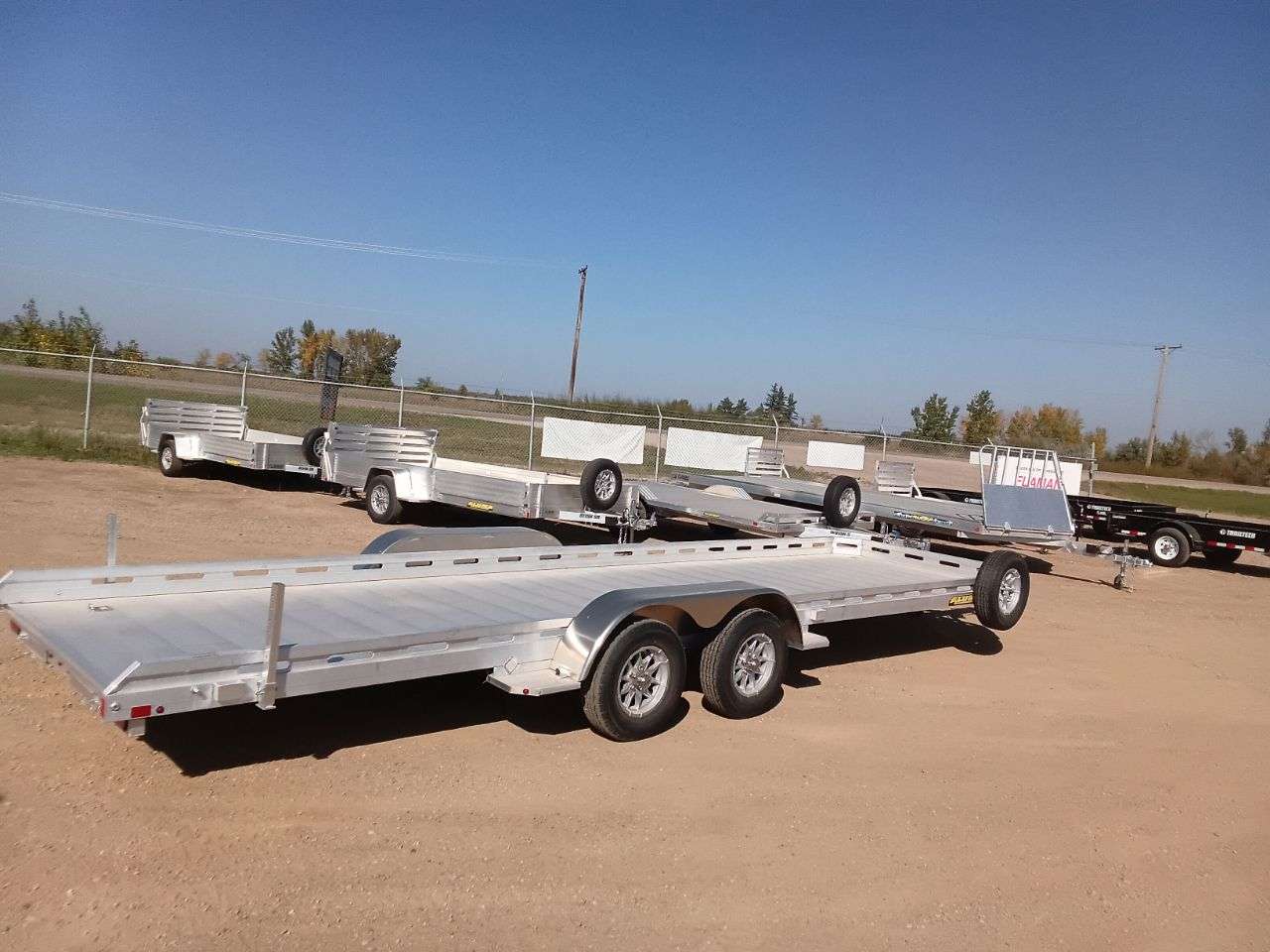 2026 Aluma 784TA 77.5" x 292" Utility Trailer