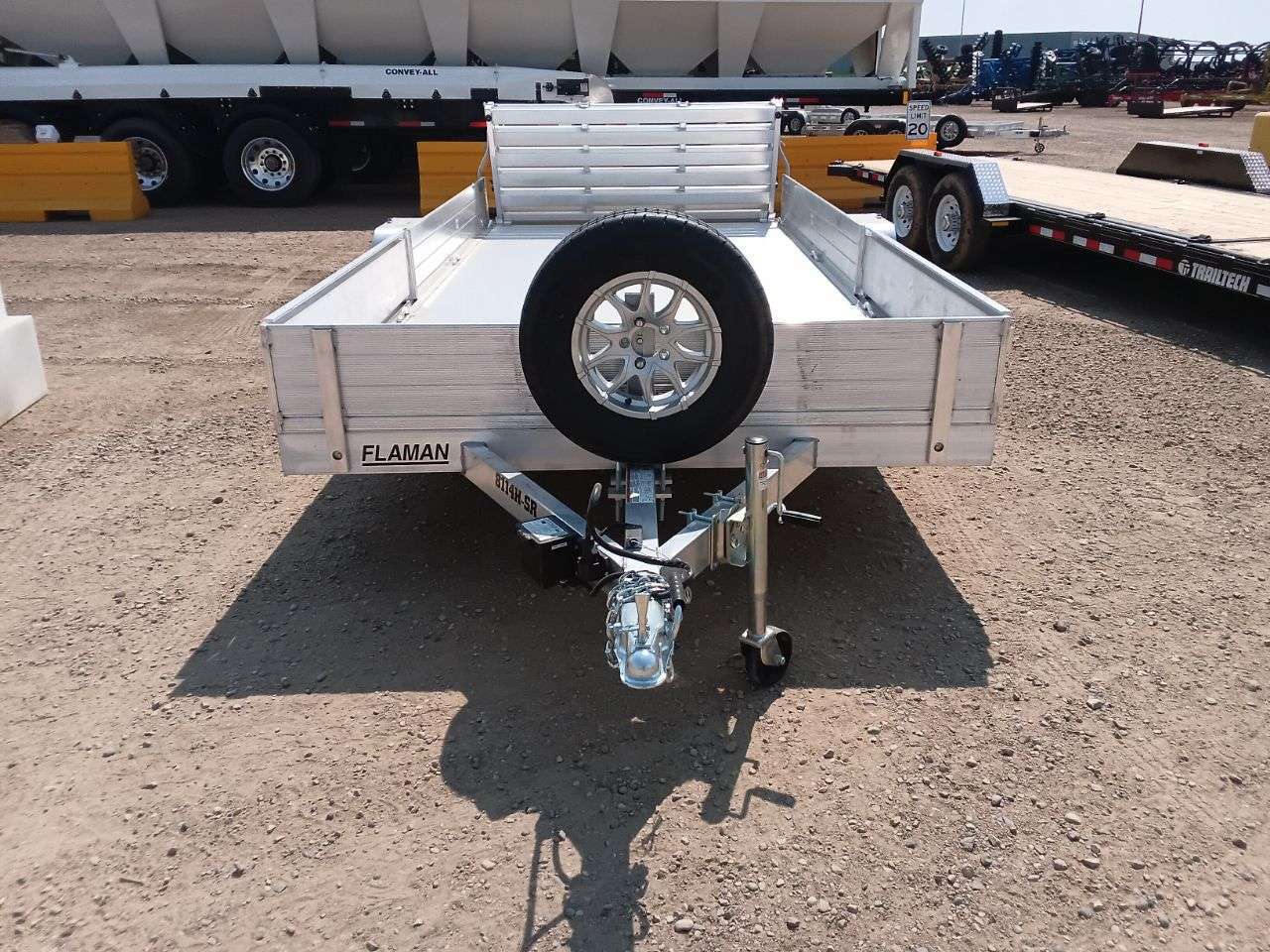 2026 Aluma 8114H 79.25" x 172" Utility Trailer