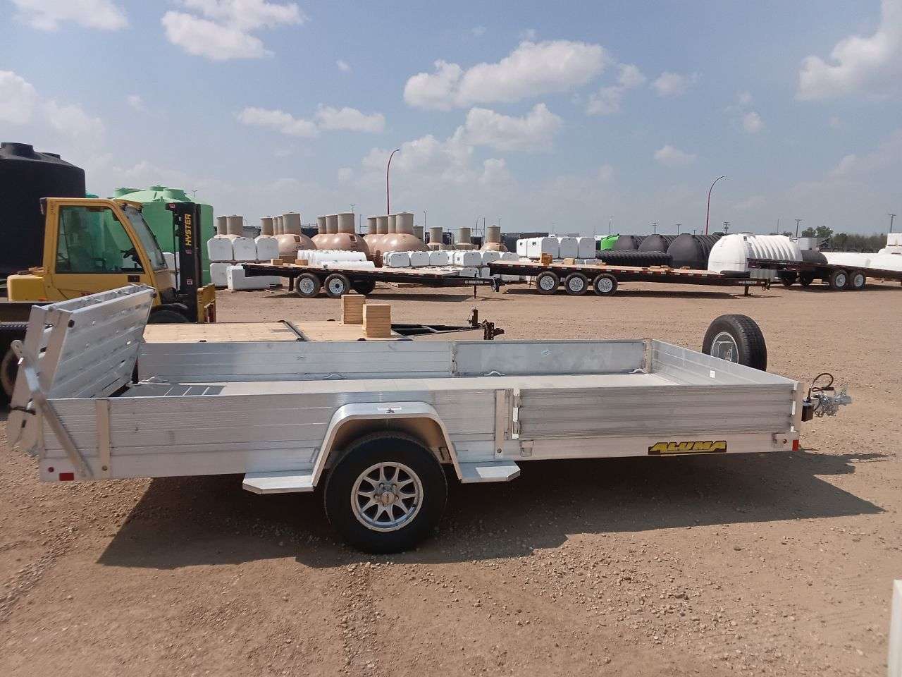 2026 Aluma 8114H 79.25" x 172" Utility Trailer