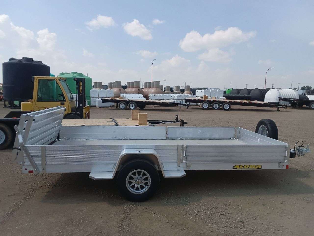 2026 Aluma 8114H 79.25" x 172" Utility Trailer