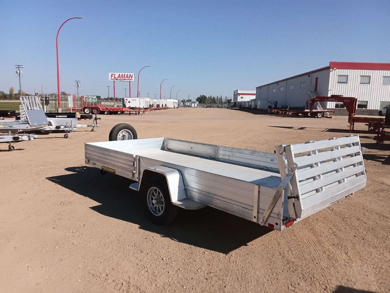 2026 Aluma 8115H 79.25" x 180" Utility Trailer