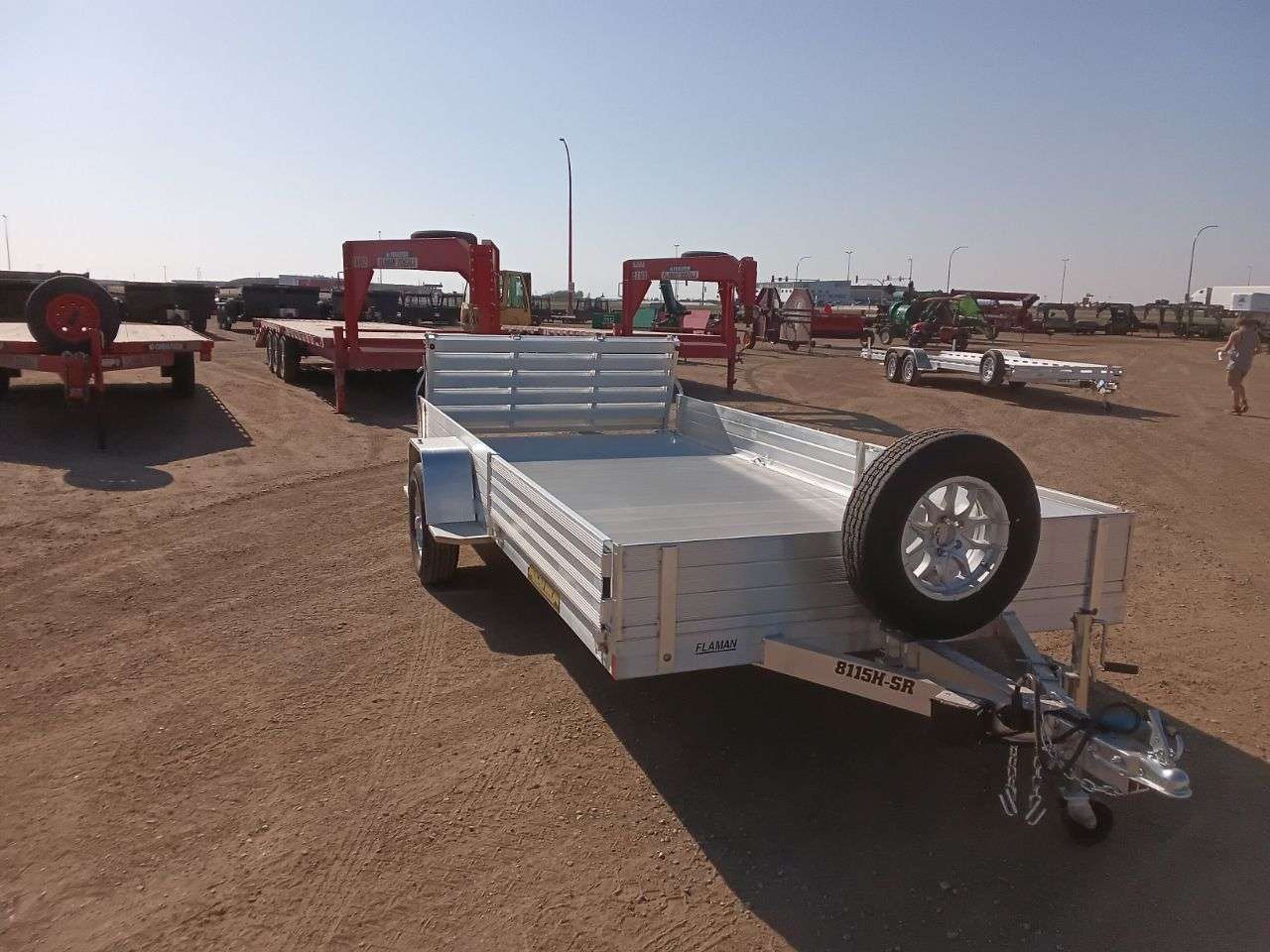 2026 Aluma 8115H 79.25" x 180" Utility Trailer