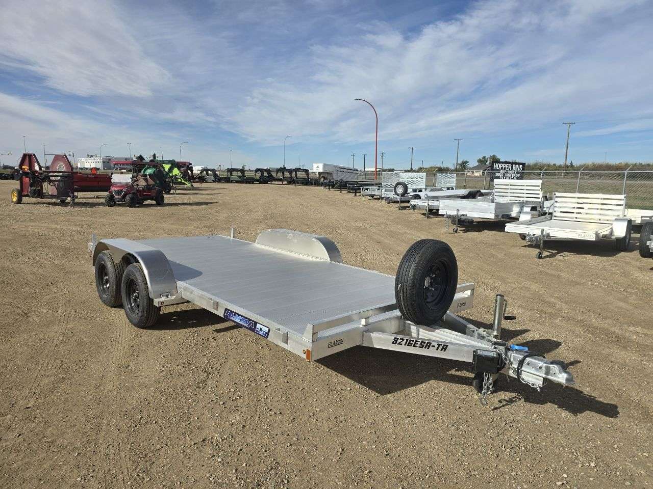 2026 Aluma 8216ESA 81" x 192" Utility Trailer