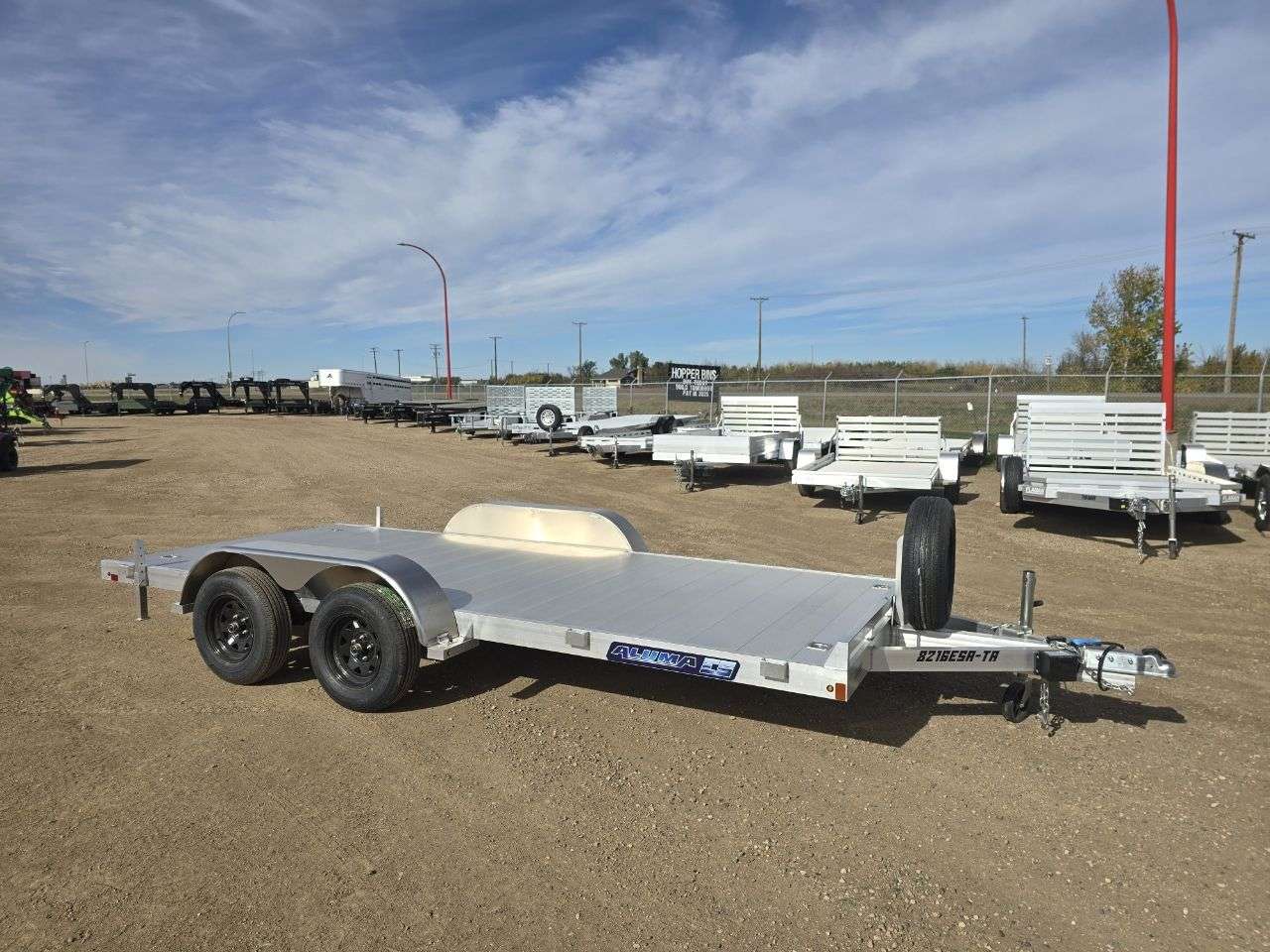 2026 Aluma 8216ESA 81" x 192" Utility Trailer