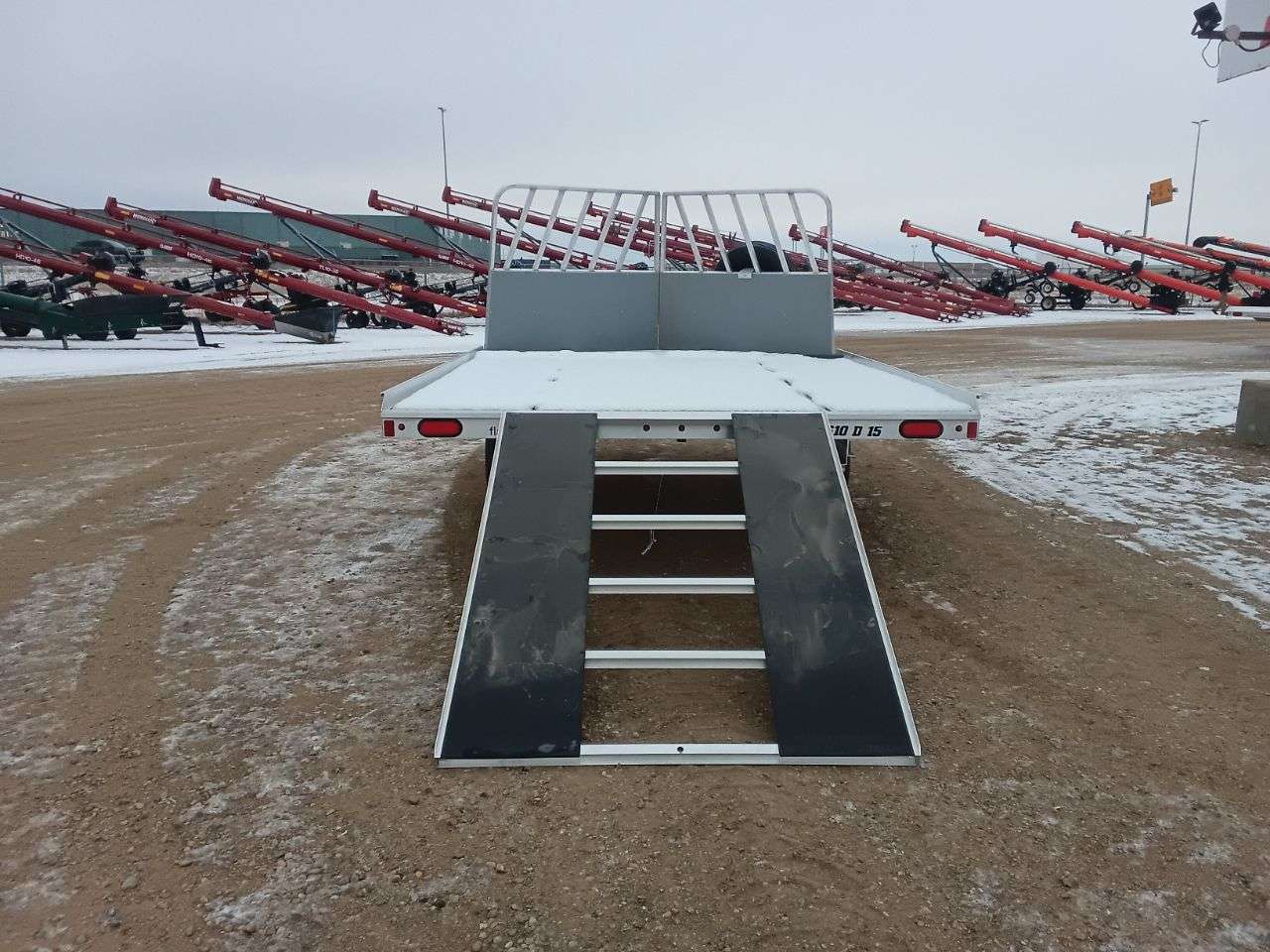 2026 Aluma 8610D 101.25" x 10' Toy Hauler Trailer