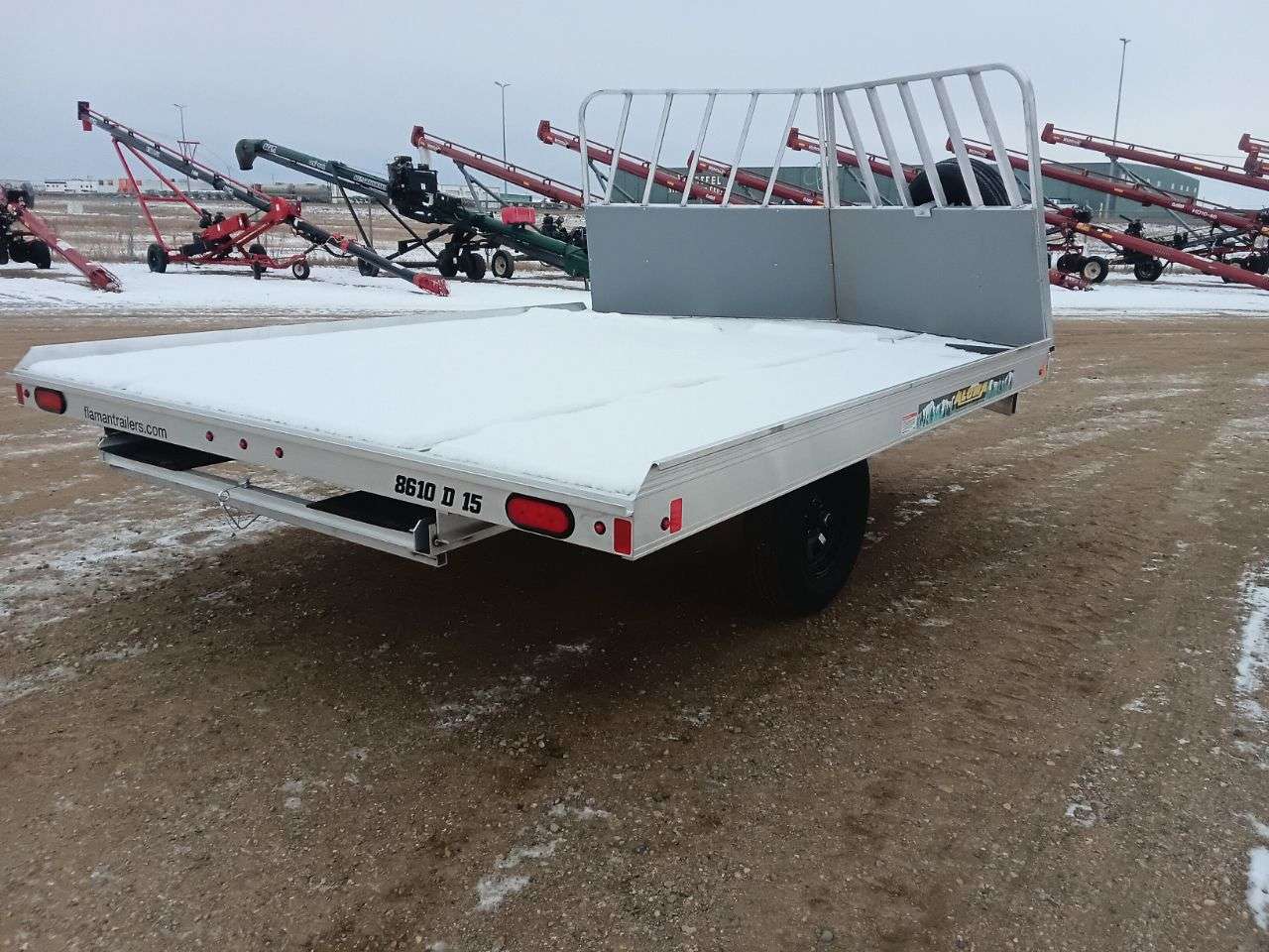 2026 Aluma 8610D 101.25" x 10' Toy Hauler Trailer