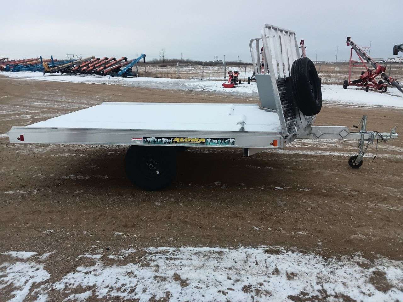 2026 Aluma 8610D 101.25" x 10' Toy Hauler Trailer