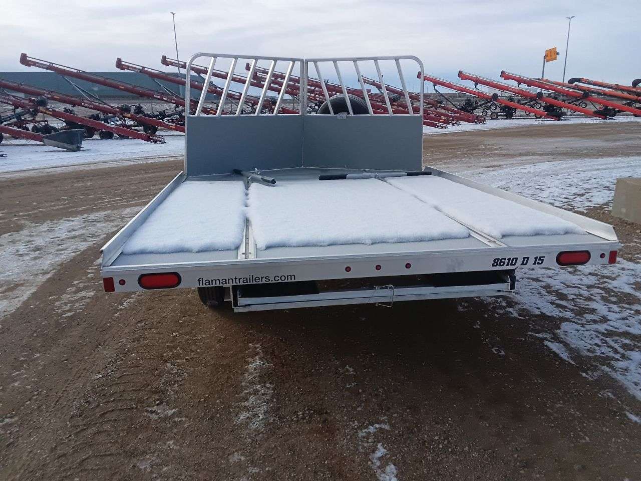 2026 Aluma 8610D 101.25" x 10' Toy Hauler Trailer