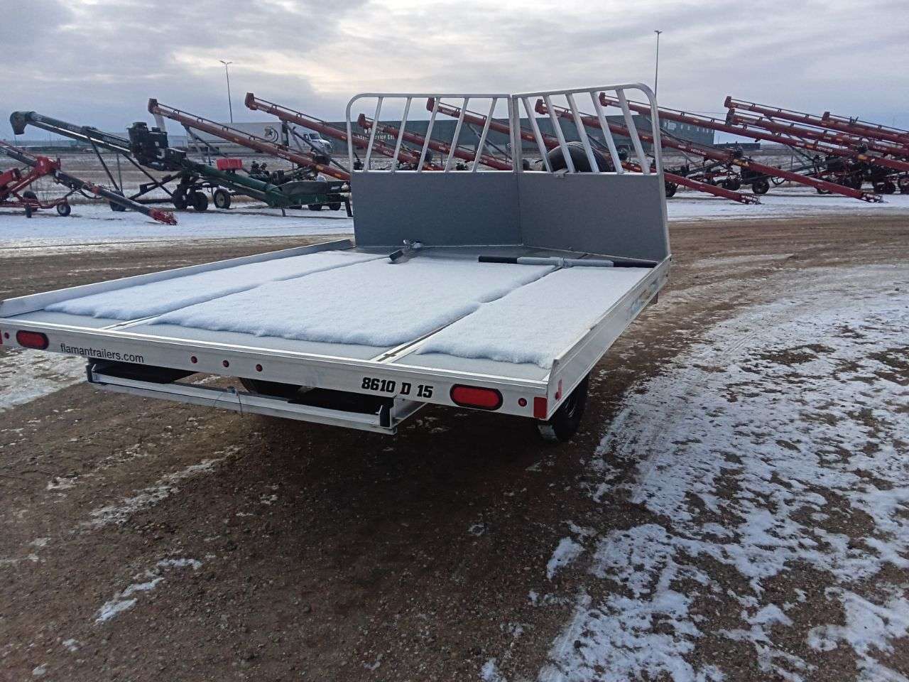 2026 Aluma 8610D 101.25" x 10' Toy Hauler Trailer