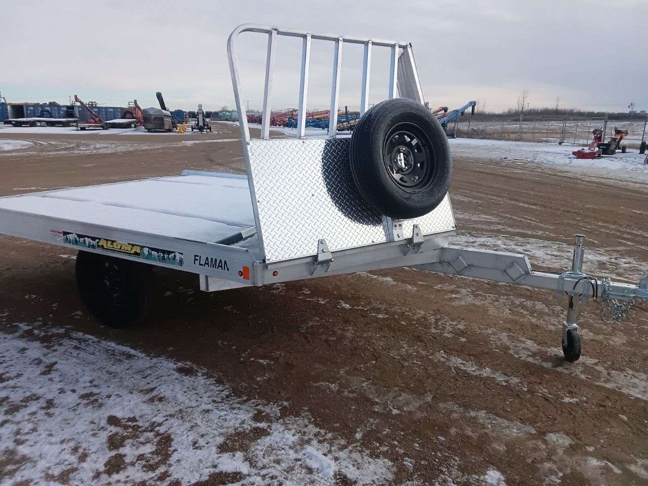 2026 Aluma 8610D 101.25" x 10' Toy Hauler Trailer