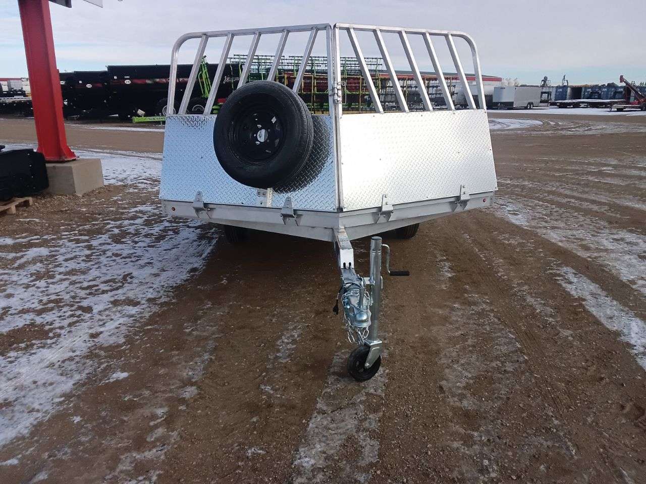 2026 Aluma 8610D 101.25" x 10' Toy Hauler Trailer