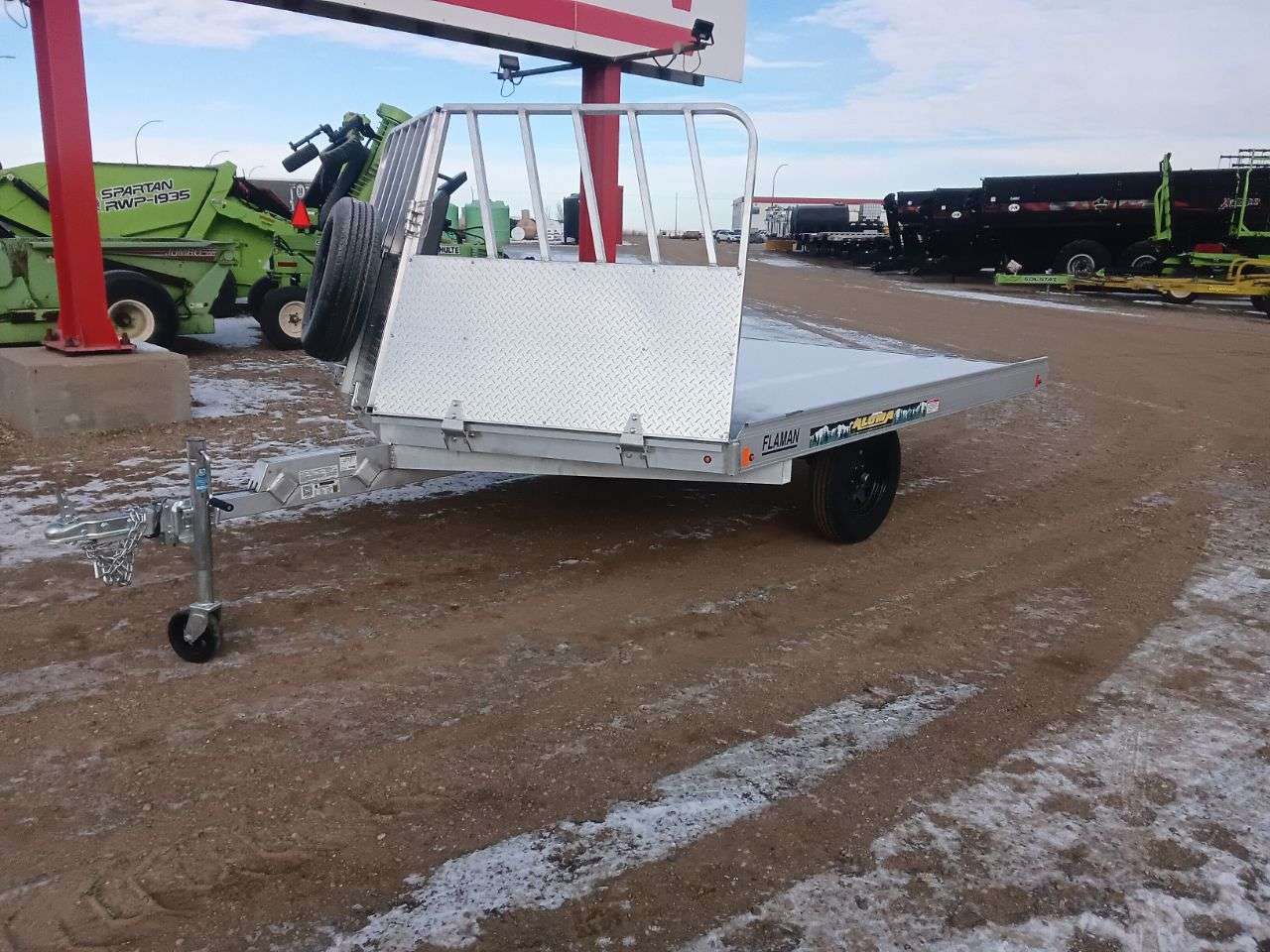 2026 Aluma 8610D 101.25" x 10' Toy Hauler Trailer