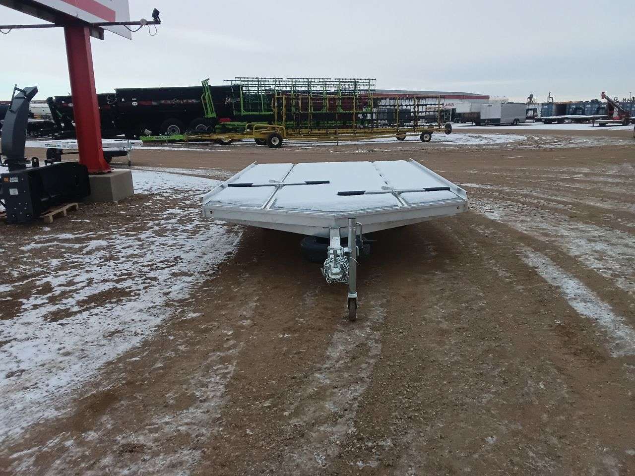 2026 Aluma 8612D 101.25" x 12' Toy Hauler Trailer