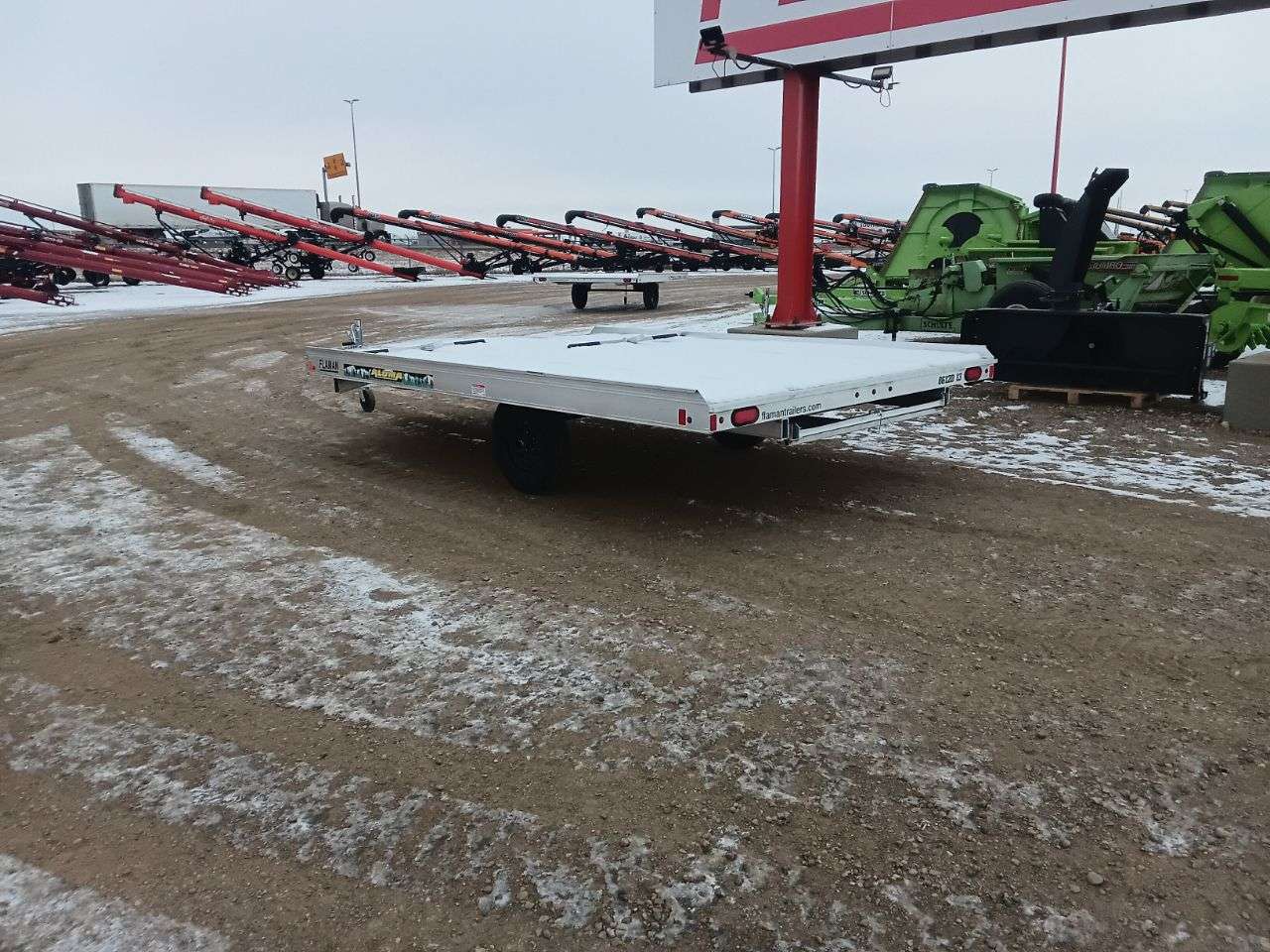 2026 Aluma 8612D 101.25" x 12' Toy Hauler Trailer