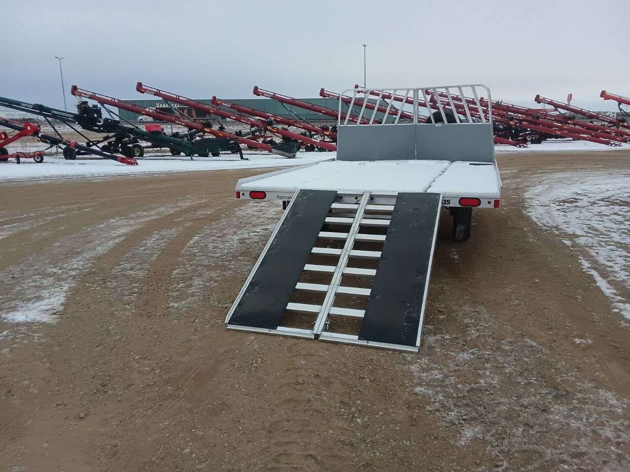 2026 Aluma 8612H 101.25" x 12' Toy Hauler Trailer