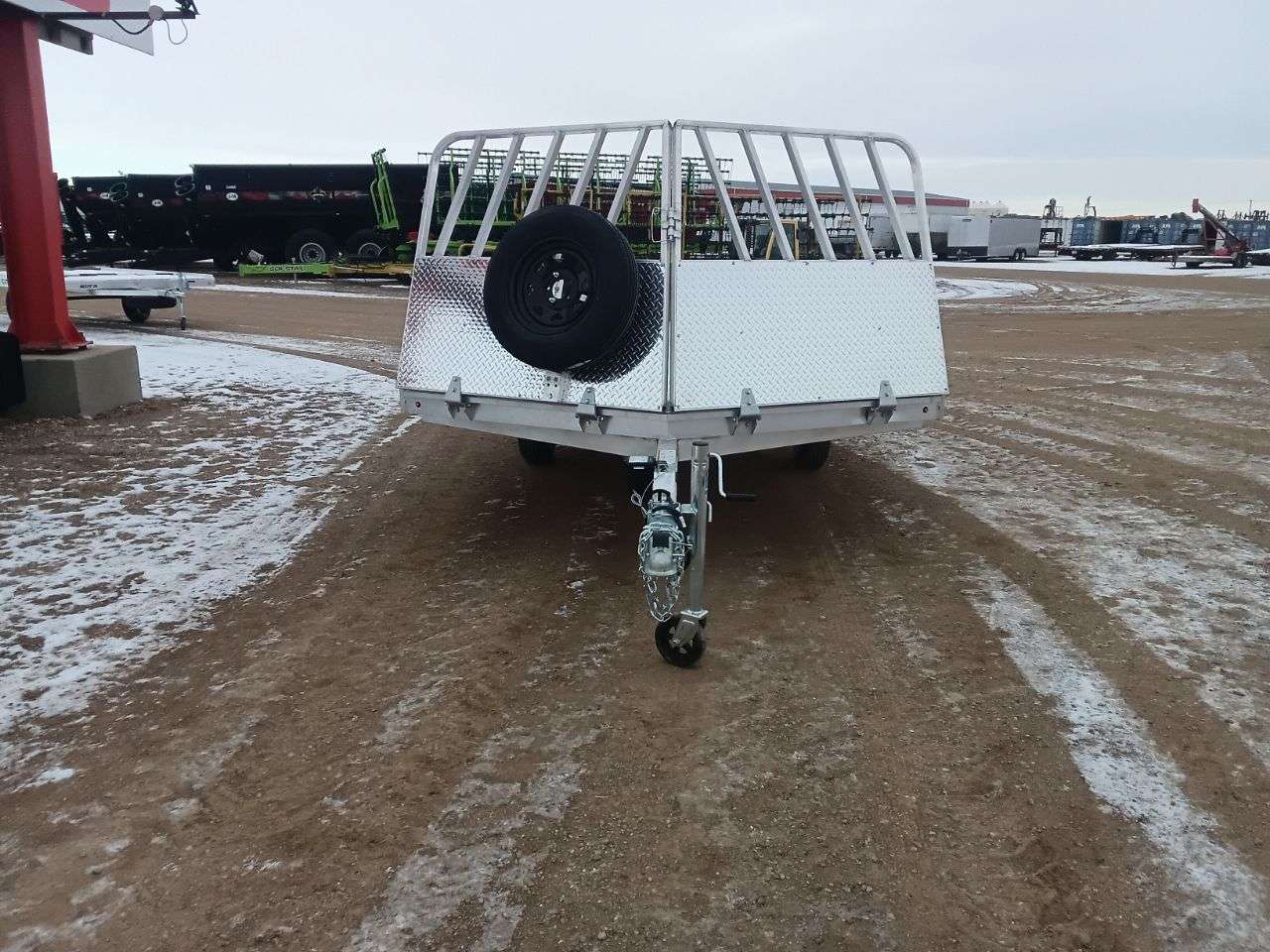 2026 Aluma 8612H 101.25" x 12' Toy Hauler Trailer