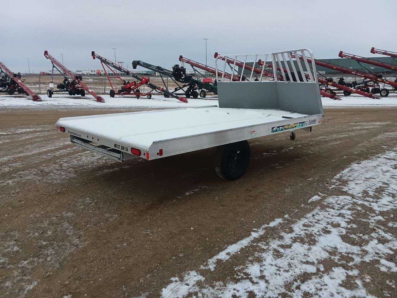 2026 Aluma 8612H 101.25" x 12' Toy Hauler Trailer