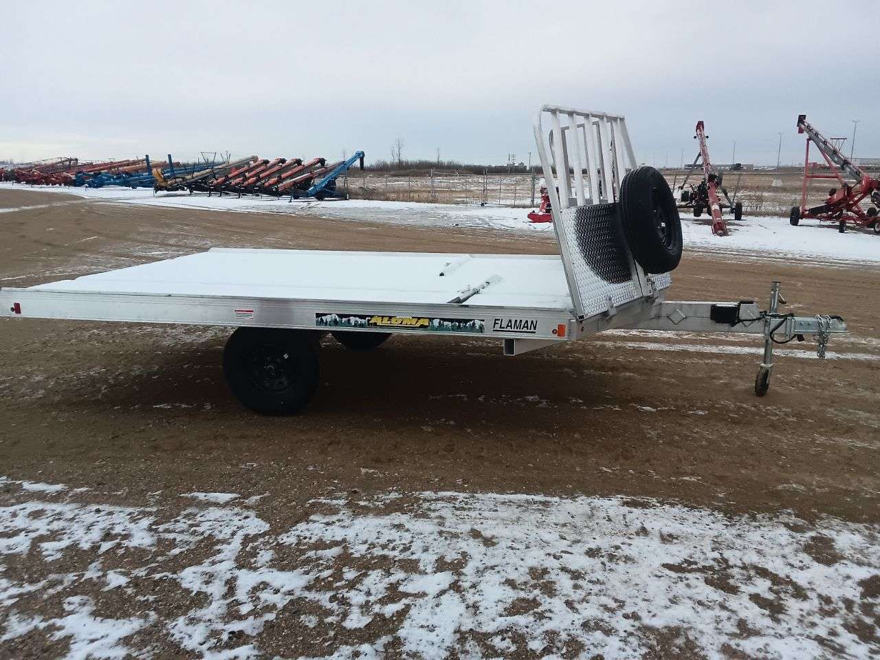 2026 Aluma 8612H 101.25" x 12' Toy Hauler Trailer