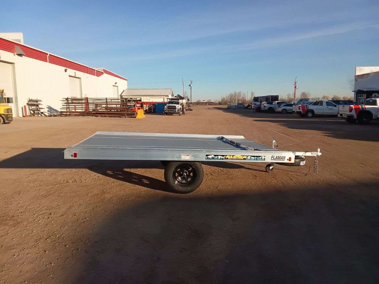 2026 Aluma 8612T 101.25" x 12' Tilt Toy Hauler Trailer