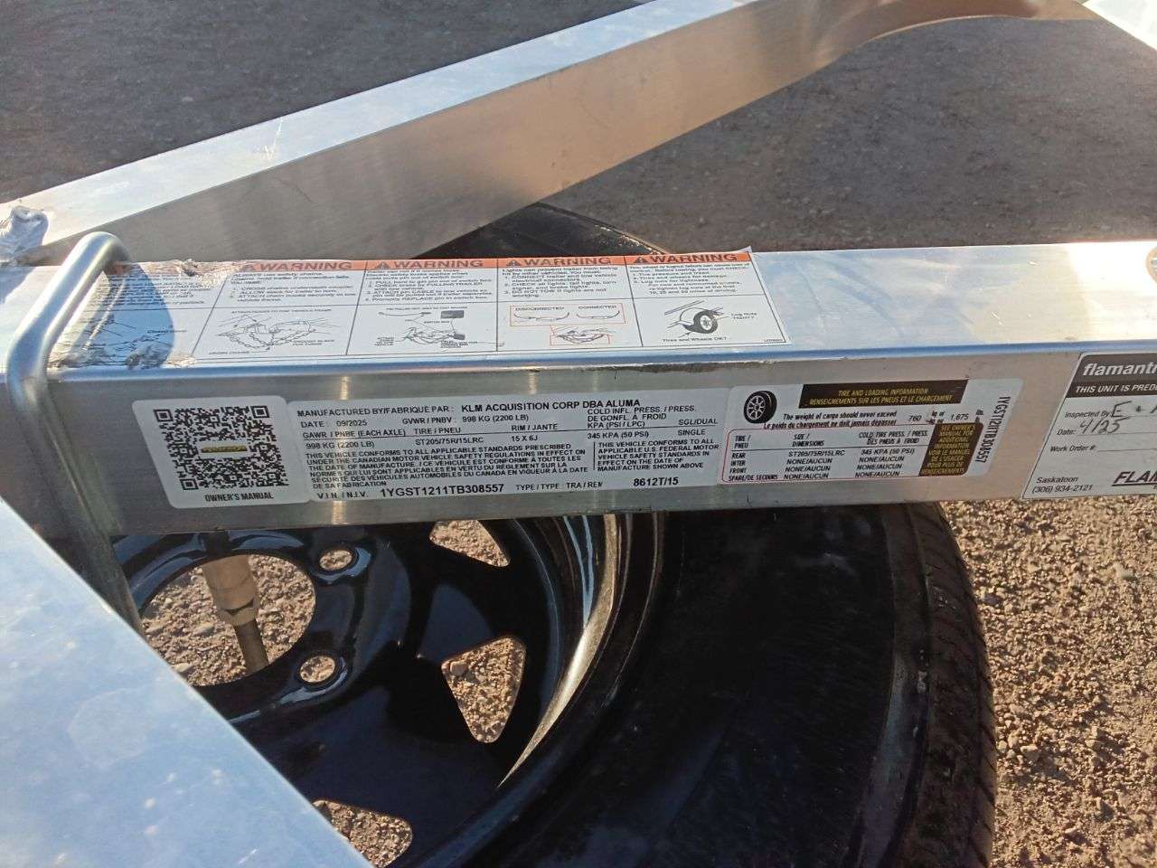 2026 Aluma 8612T 101.25" x 12' Tilt Toy Hauler Trailer