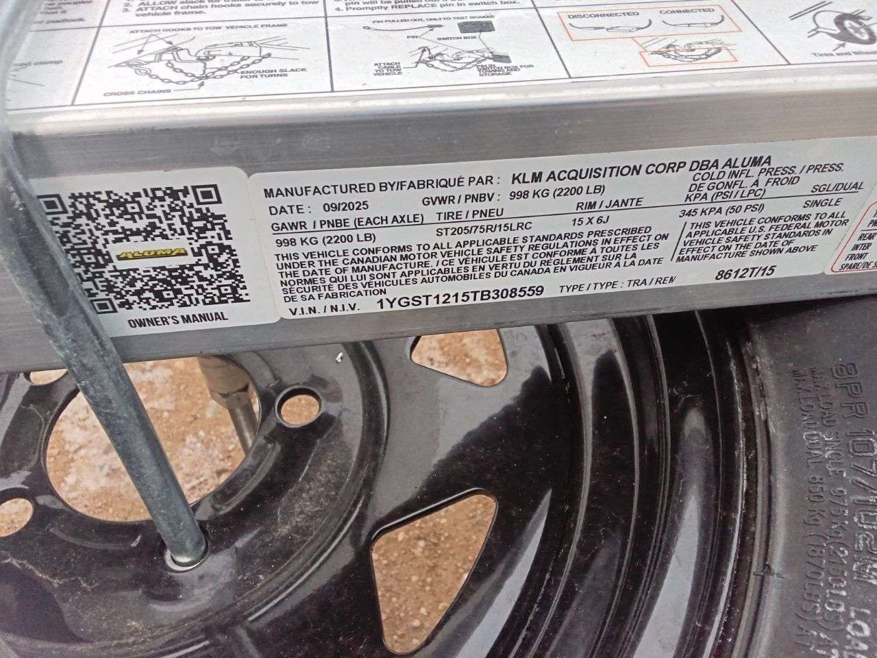 2026 Aluma 8612T 101.25" x 12' Tilt Toy Hauler Trailer