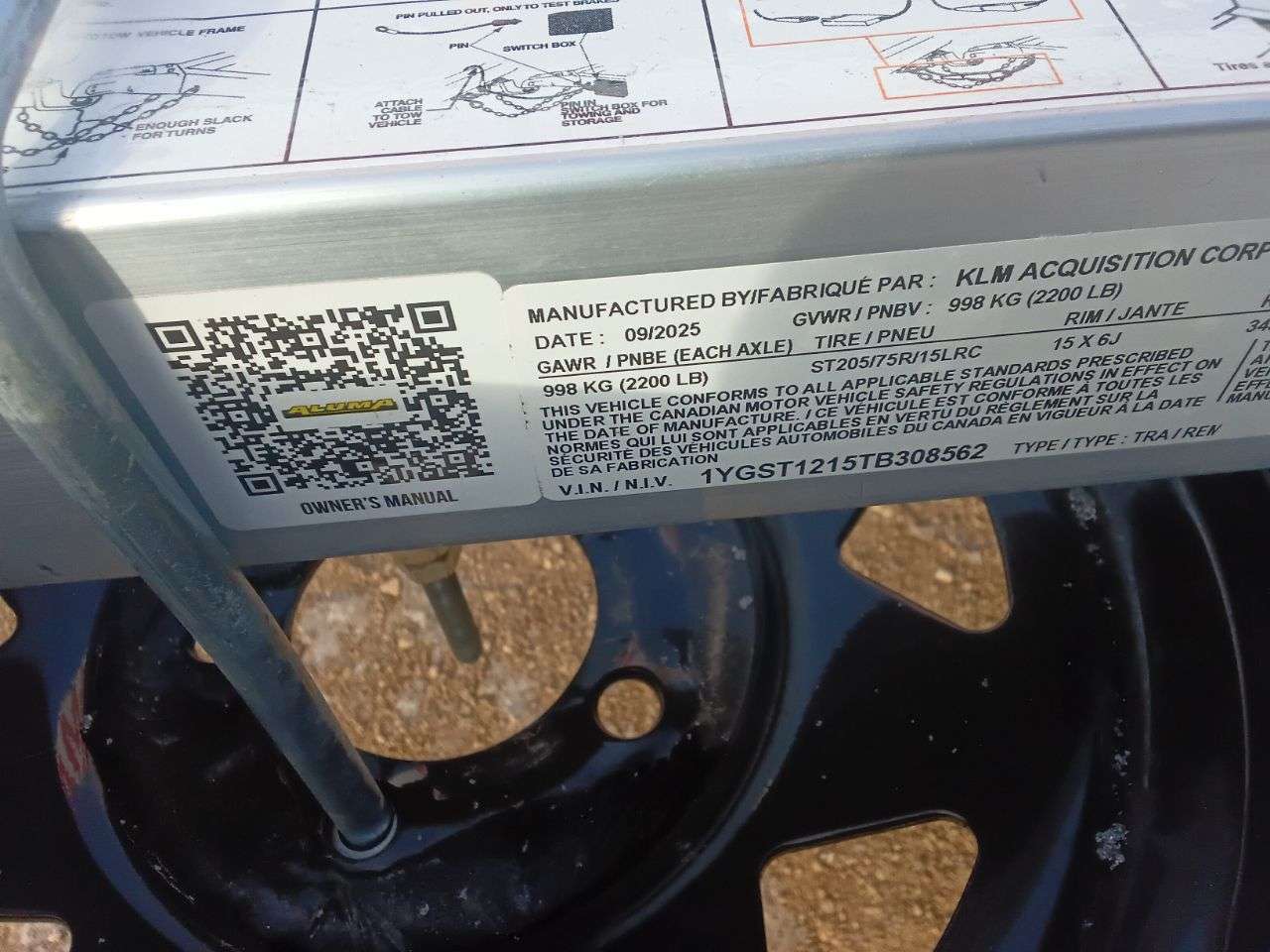 2026 Aluma 8612T 101.25" x 12' Tilt Toy Hauler Trailer