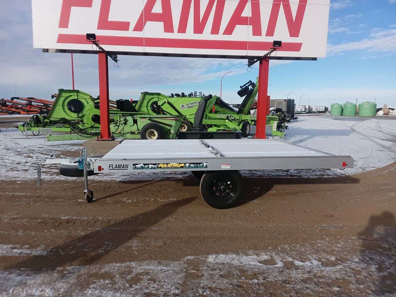 2026 Aluma 8612T 101.25" x 12' Tilt Toy Hauler Trailer