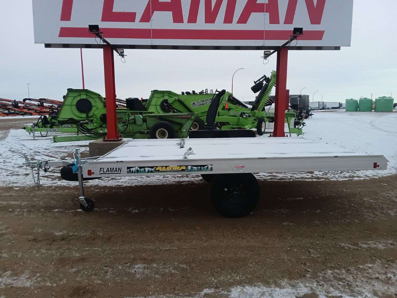 2026 Aluma 8612T 101.25" x 12' Tilt Toy Hauler Trailer