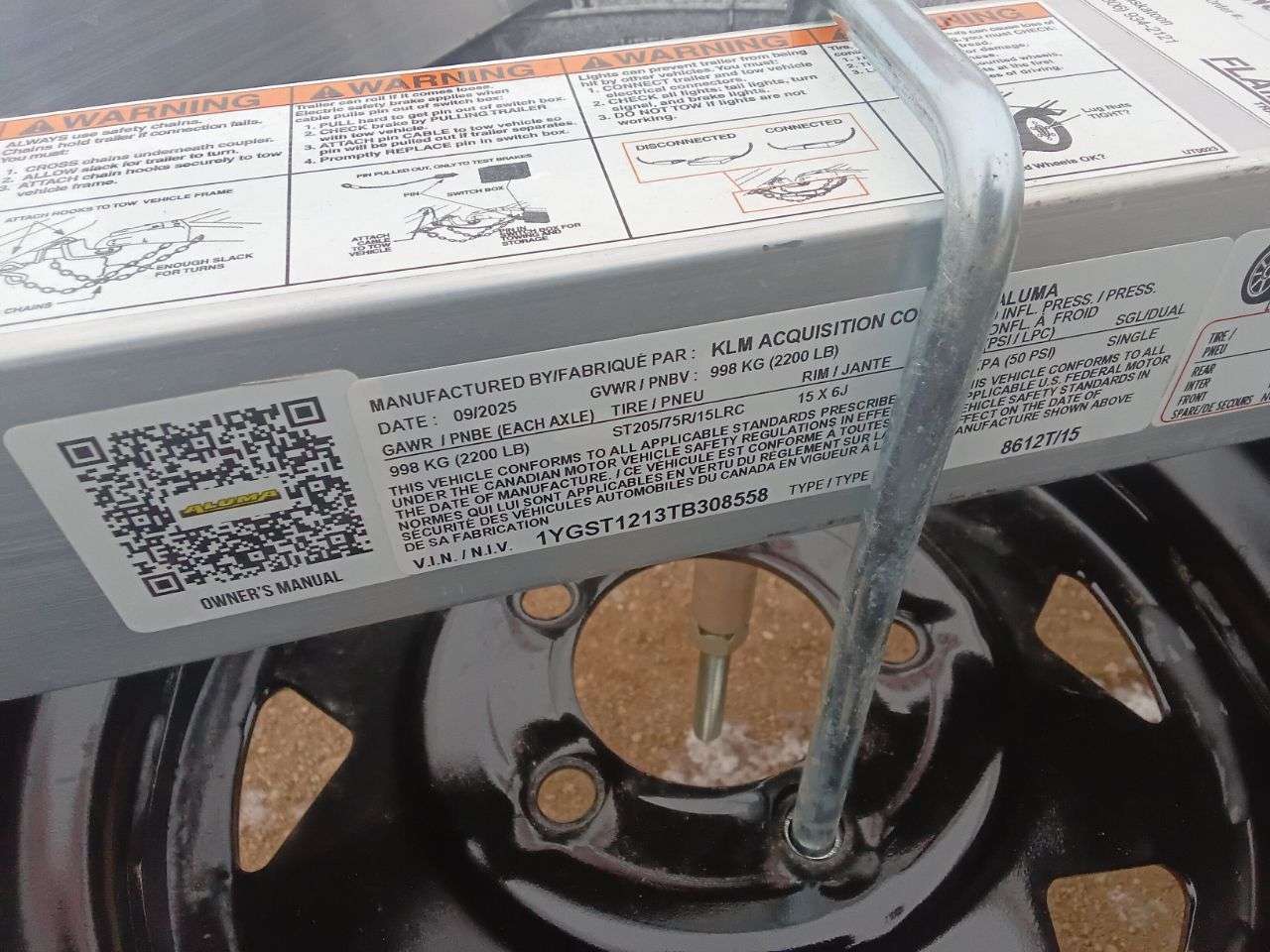 2026 Aluma 8612T 101.25" x 12' Tilt Toy Hauler Trailer