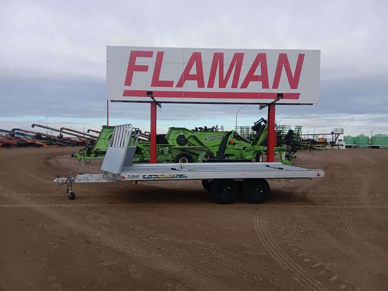 2026 Aluma 8616D 101.25" x 16' Toy Hauler Trailer