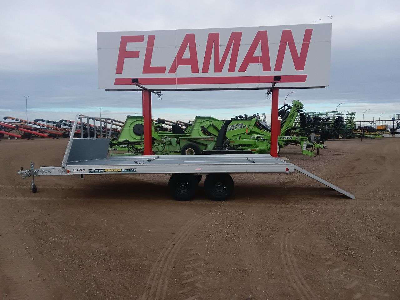 2026 Aluma 8616D 101.25" x 16' Toy Hauler Trailer