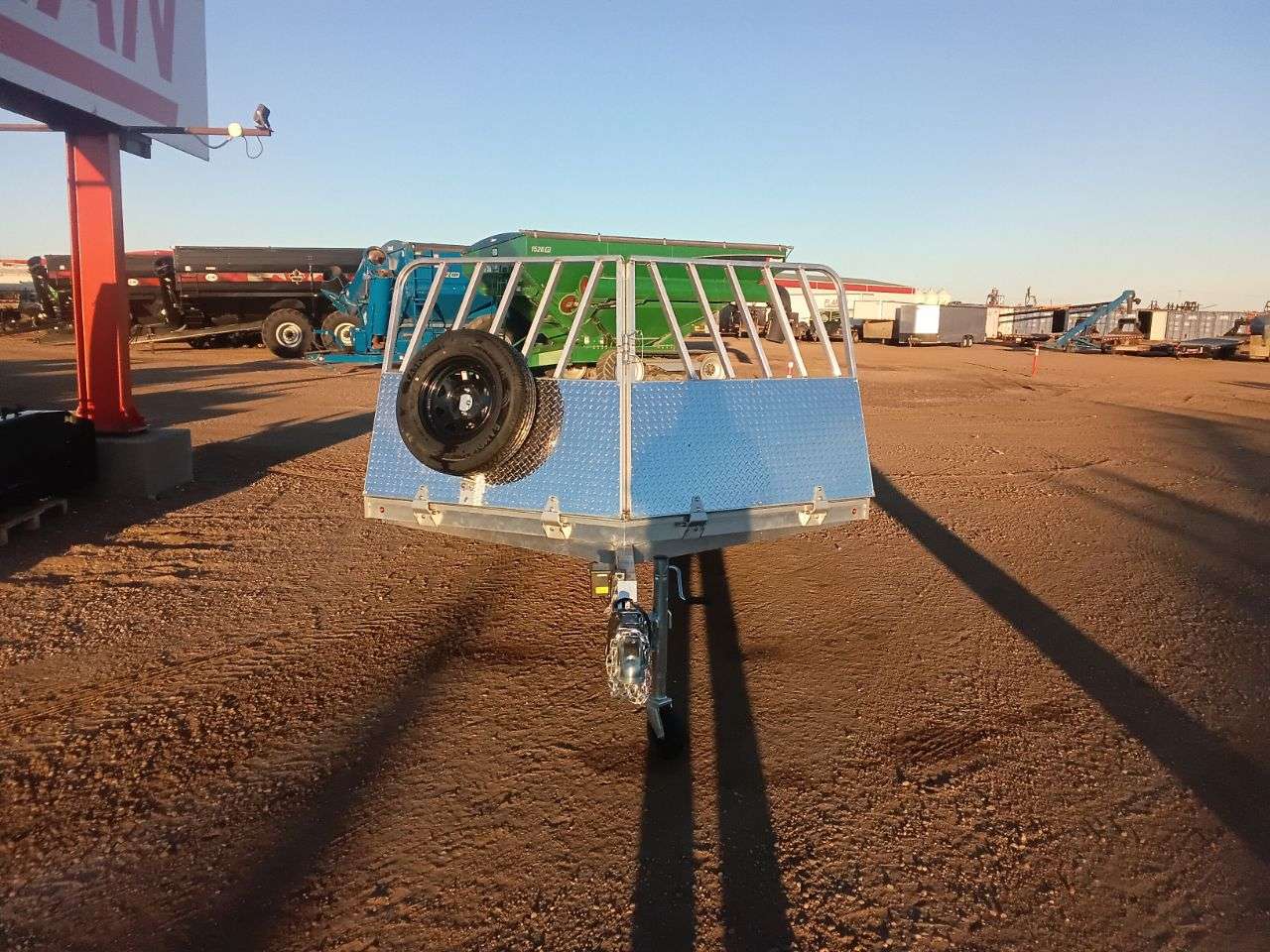 2026 Aluma 8616D 101.25" x 16' Toy Hauler Trailer