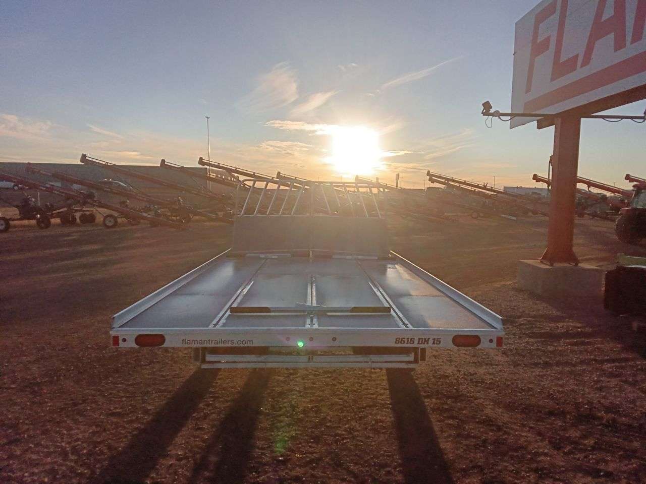 2026 Aluma 8616D 101.25" x 16' Toy Hauler Trailer