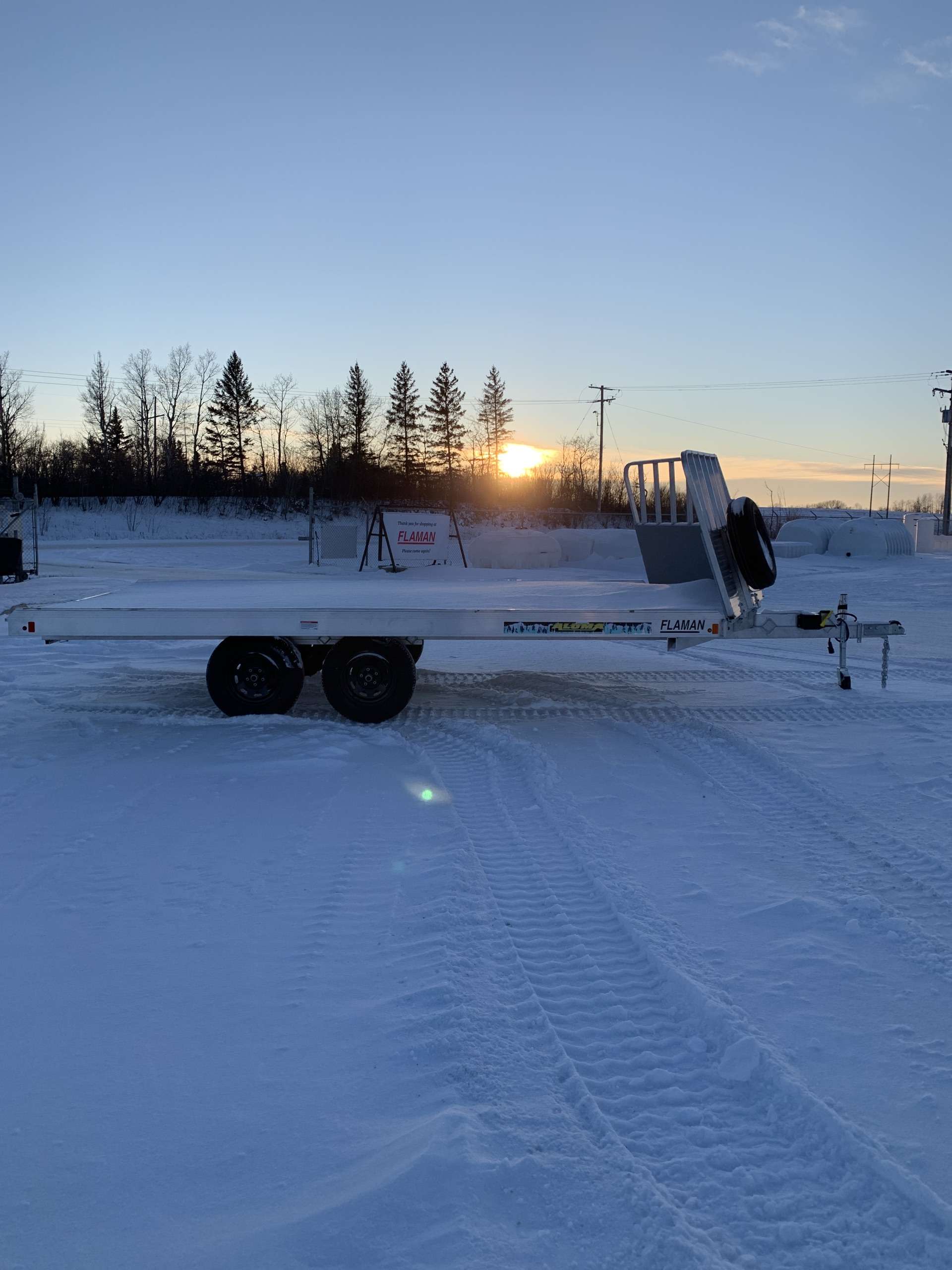 2026 Aluma 8616D 101.25" x 16' Toy Hauler Trailer