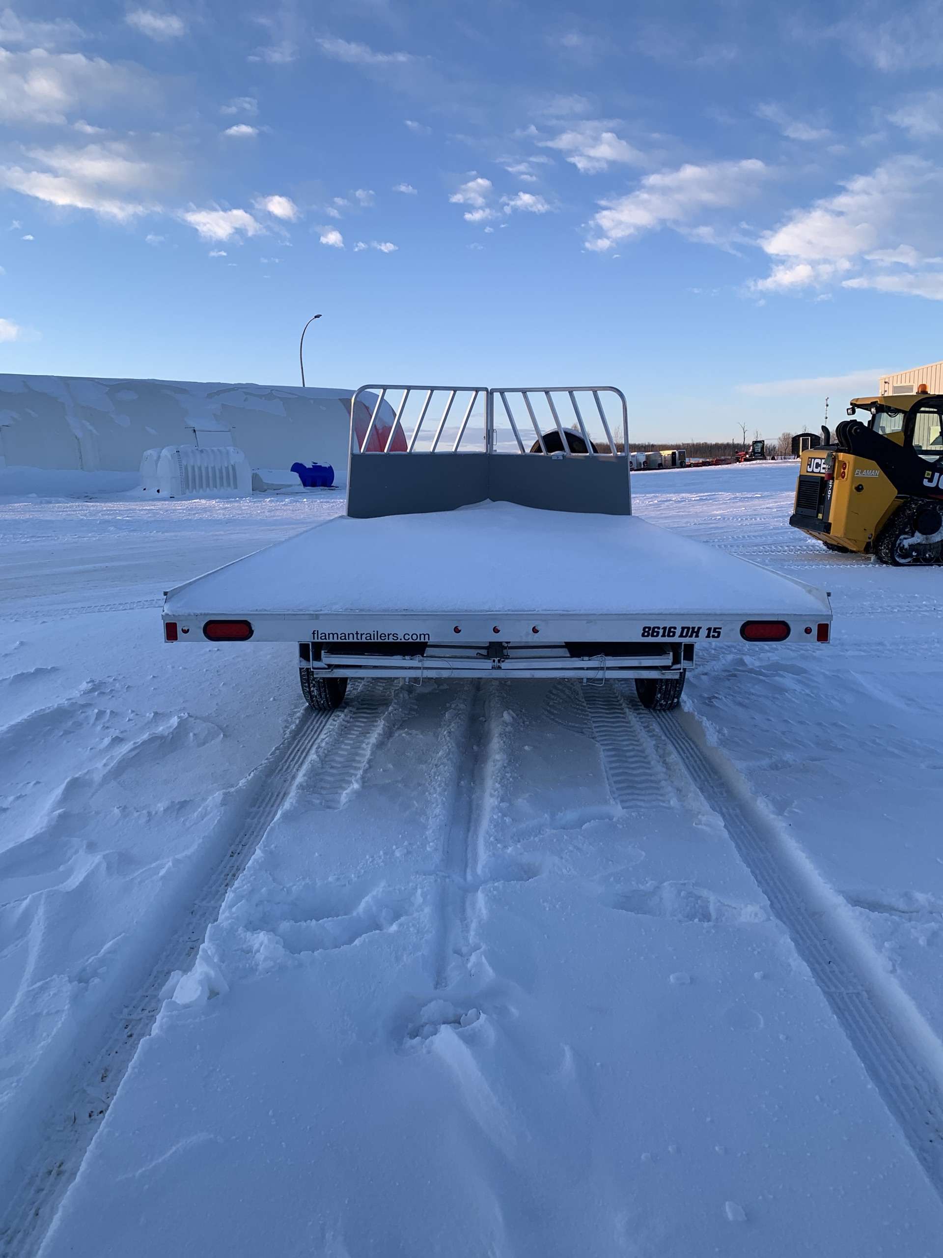 2026 Aluma 8616D 101.25" x 16' Toy Hauler Trailer