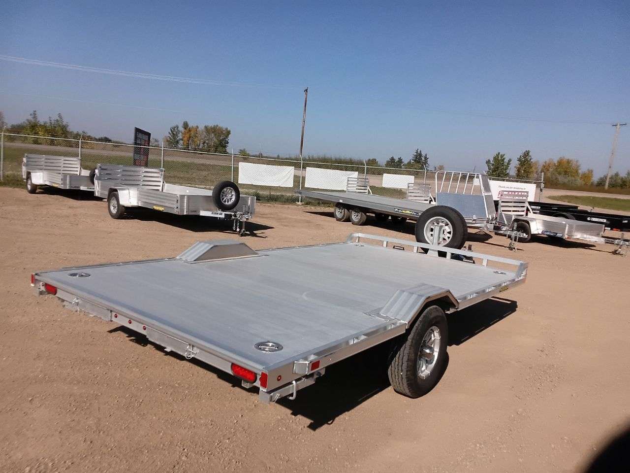 2026 Aluma WB15H 96.875" x 15' Wide Body Utility Trailer