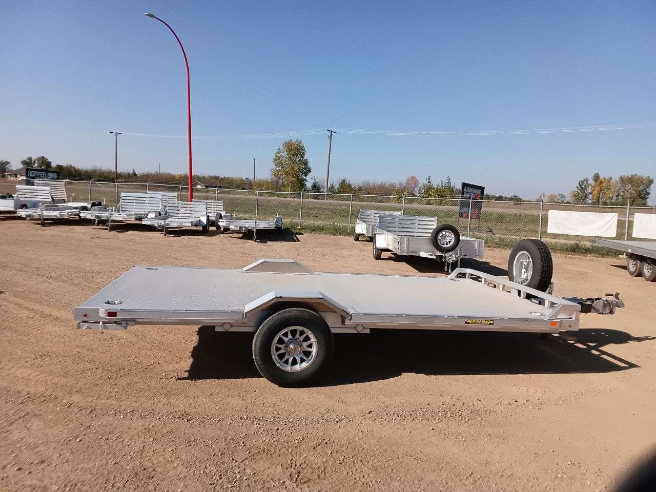 2026 Aluma WB15H 96.875" x 15' Wide Body Utility Trailer