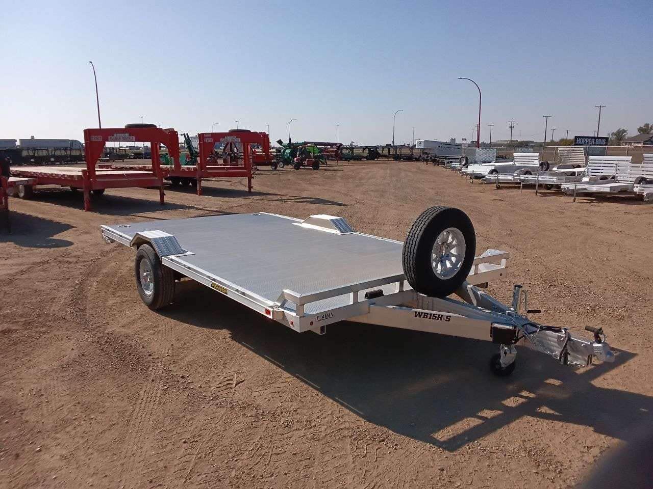 2026 Aluma WB15H 96.875" x 15' Wide Body Utility Trailer