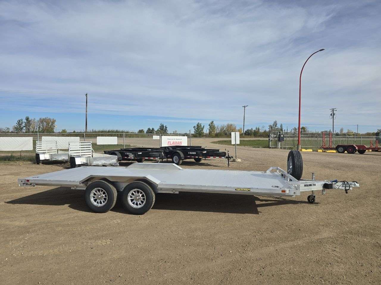 2026 Aluma WB20H 96.75" x 239" Wide Body Utility Trailer
