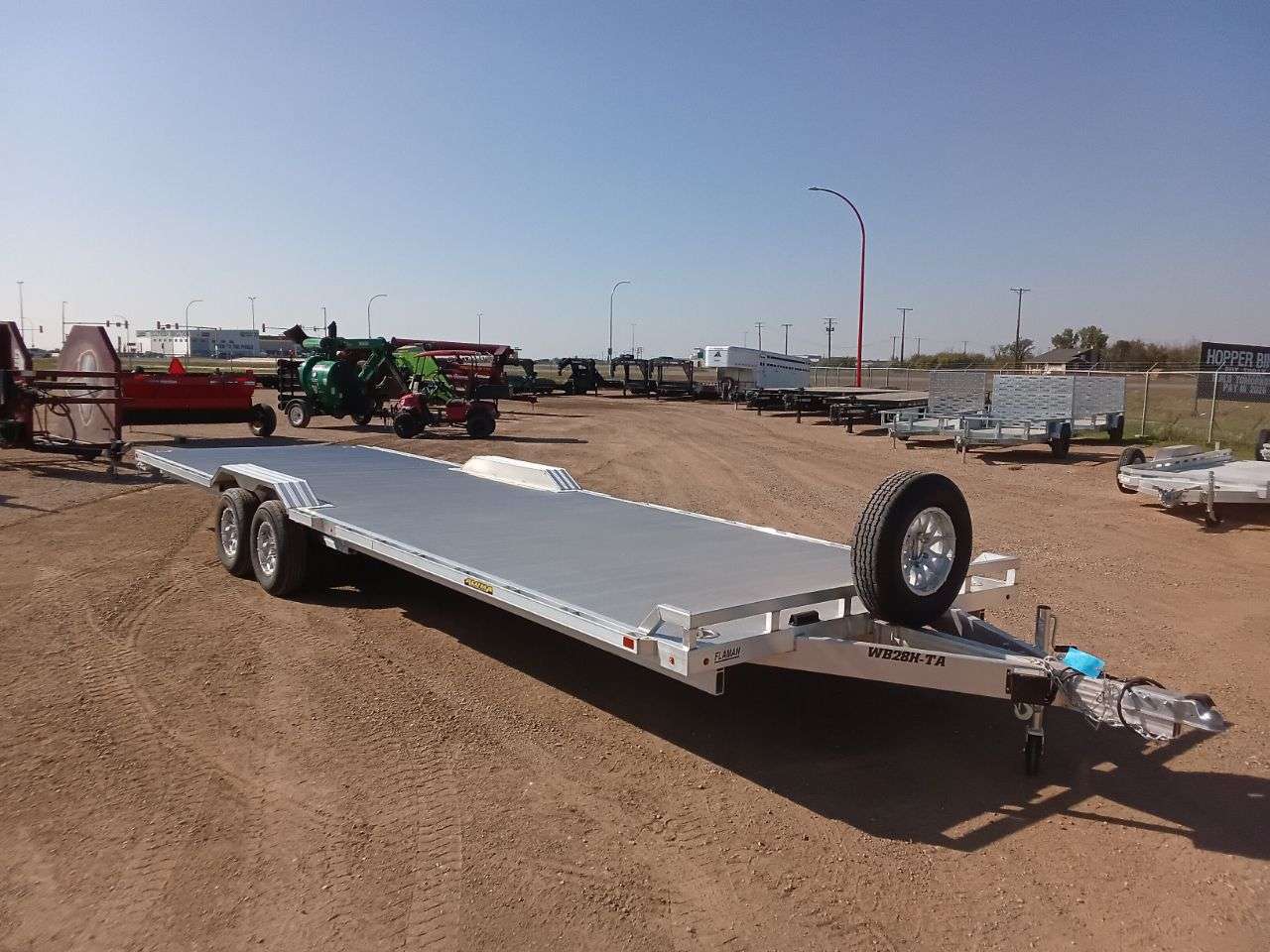 2026 Aluma WB28H 96.75" x 345" Wide Body Utility Trailer