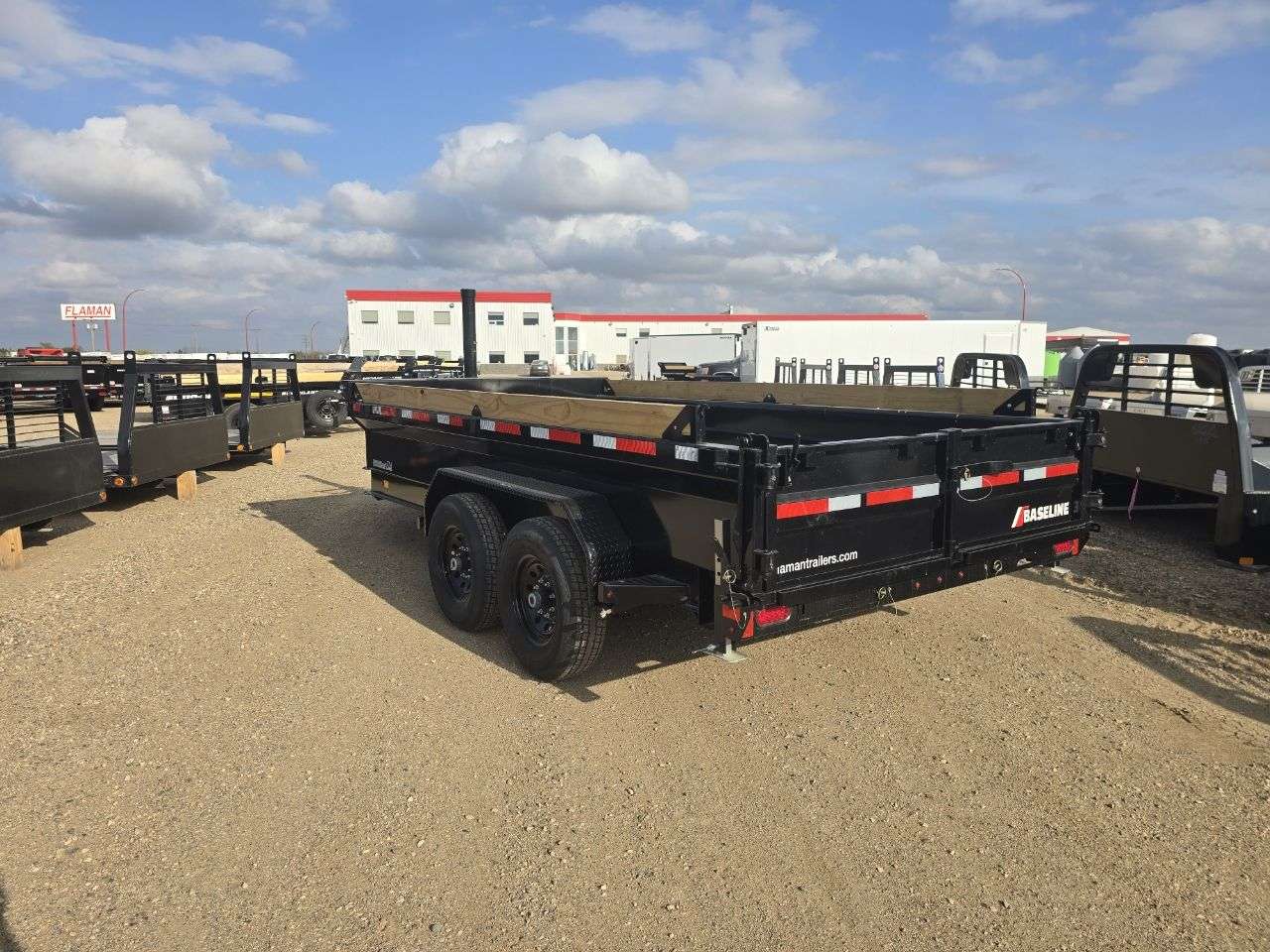 2026 Baseline HDU 82" x 14' Dump Trailer