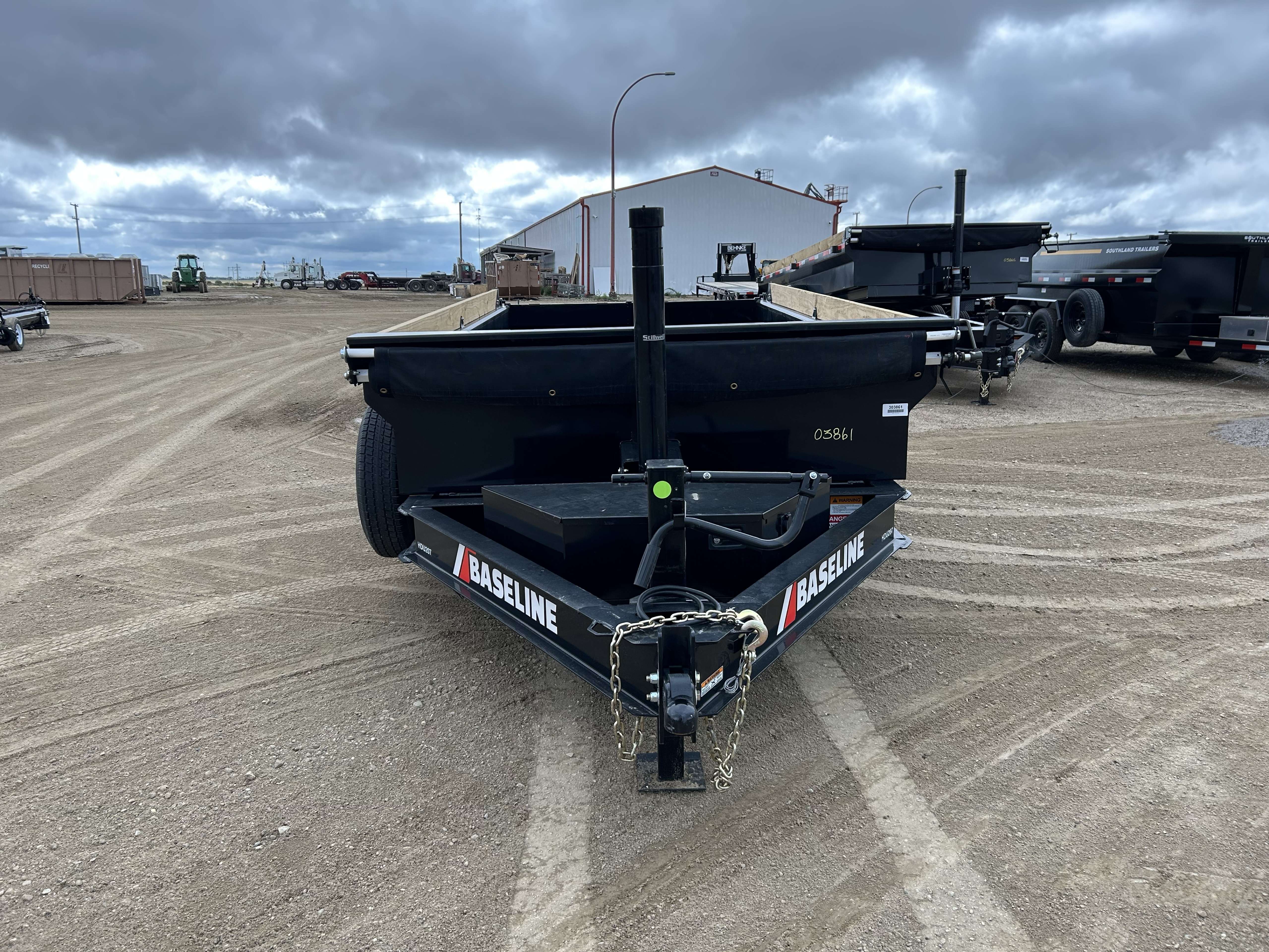 2026 Baseline HDU 82" x 14' Dump Trailer