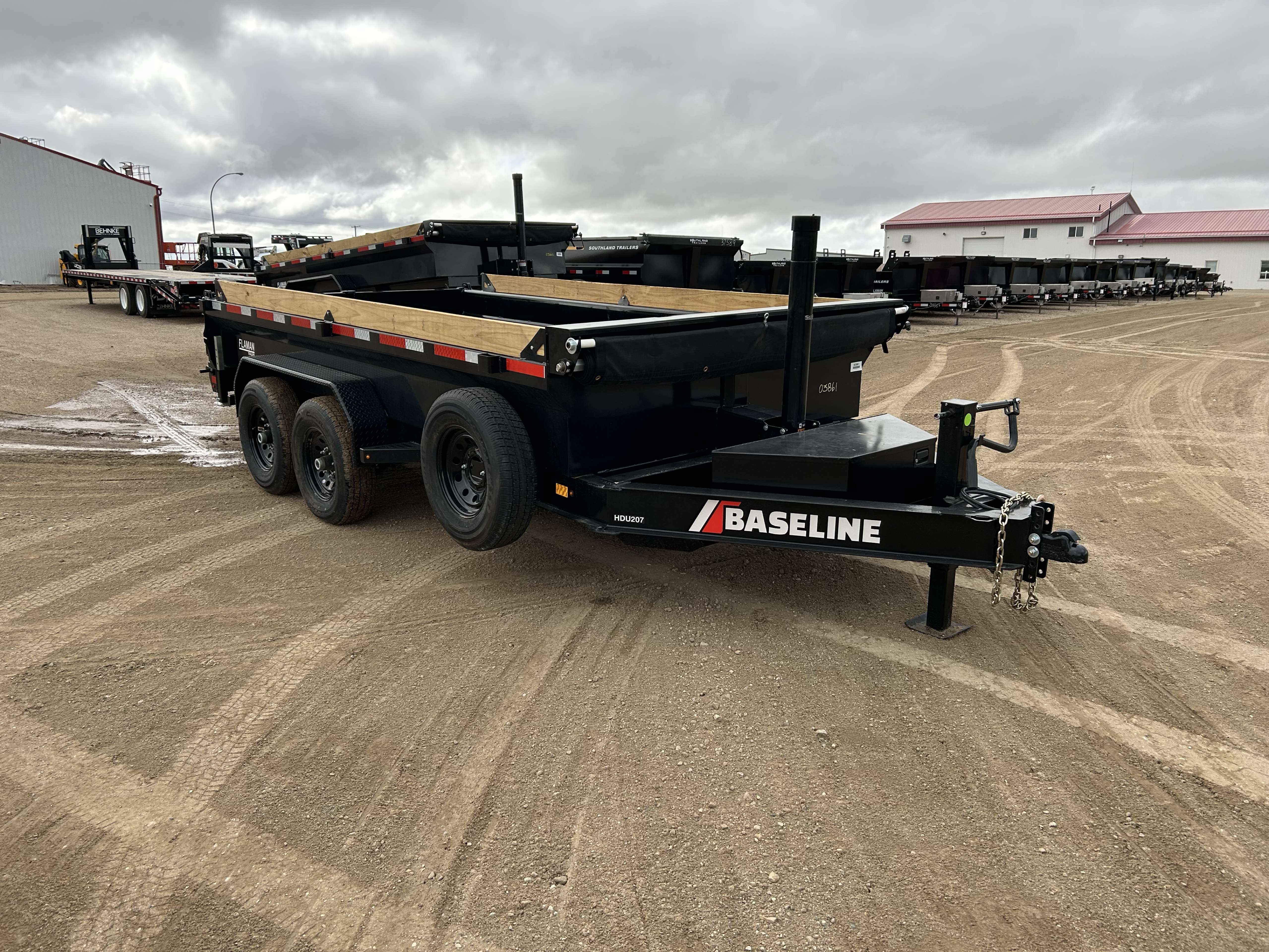 2026 Baseline HDU 82" x 14' Dump Trailer