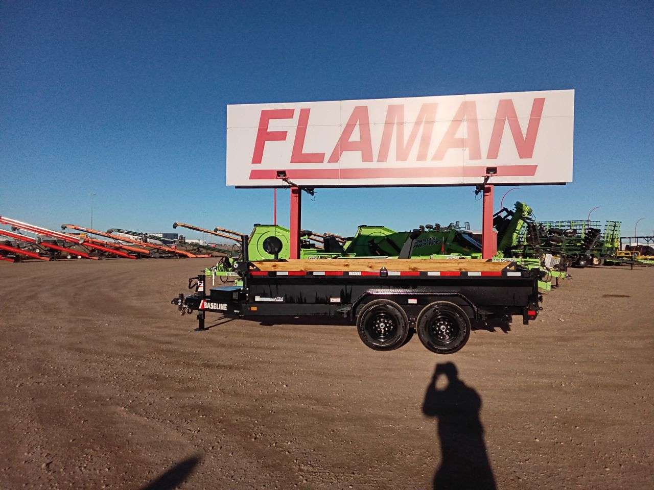 2026 Baseline HDU 82" x 14' Dump Trailer