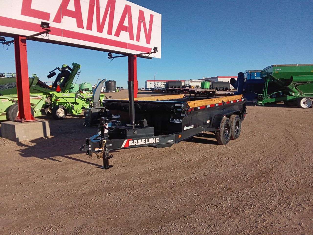 2026 Baseline HDU 82" x 14' Dump Trailer