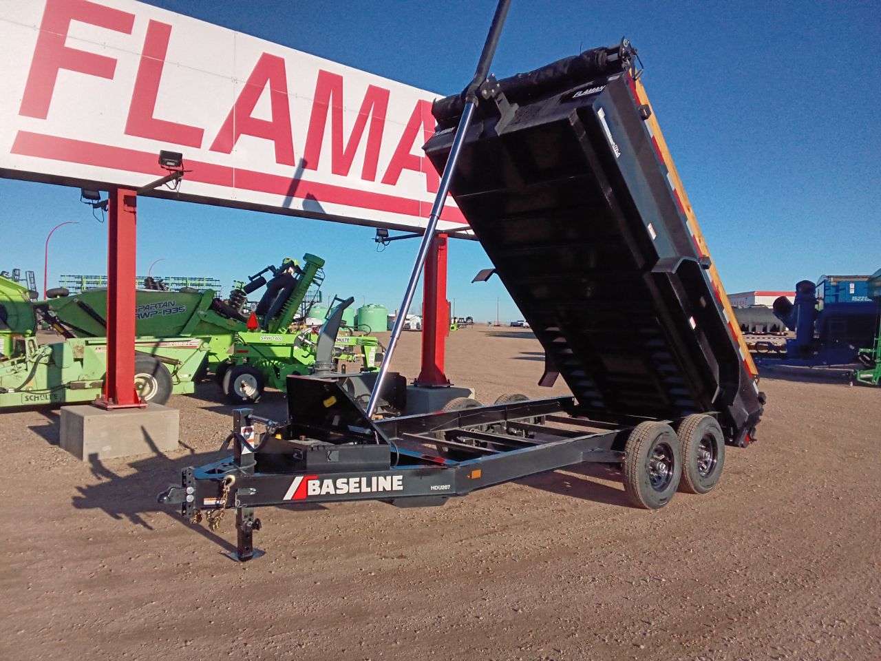 2026 Baseline HDU 82" x 14' Dump Trailer