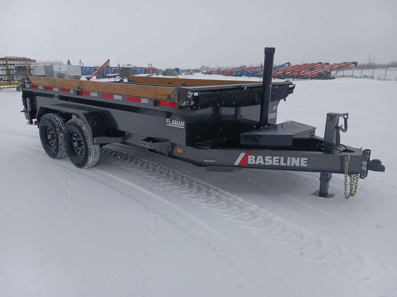 2026 Baseline HDU 82" x 14' Dump Trailer