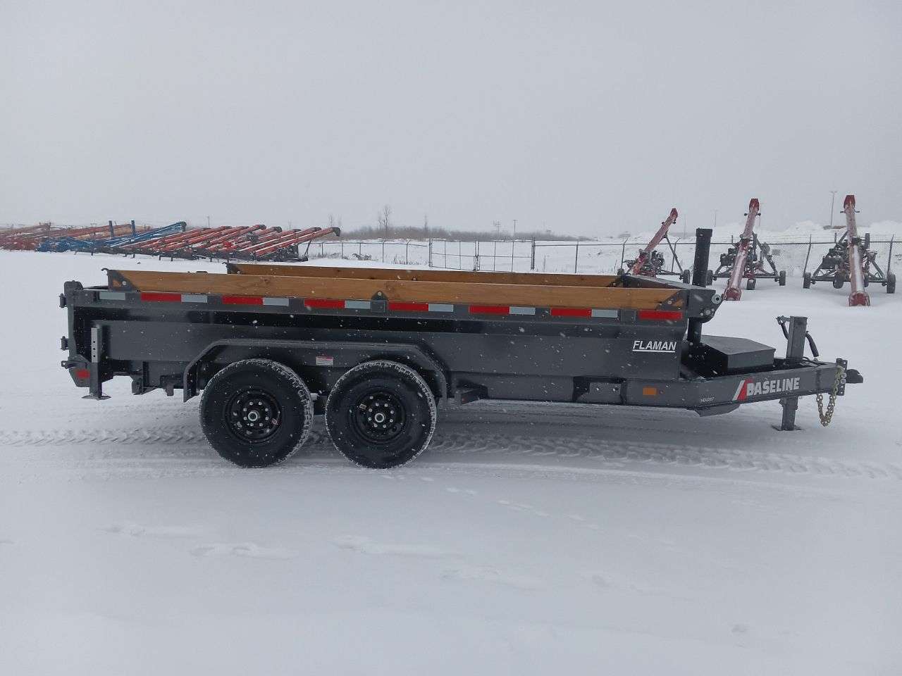 2026 Baseline HDU 82" x 14' Dump Trailer