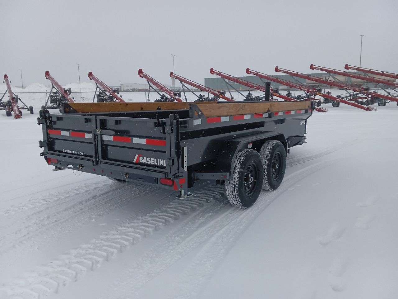 2026 Baseline HDU 82" x 14' Dump Trailer