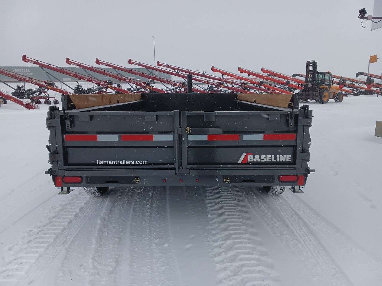 2026 Baseline HDU 82" x 14' Dump Trailer